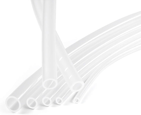 Silicone Tubes,9.84Ft 5/16" ID25/64" OD (8mm10mm) Clear Food Grade Silicone tubing,For Food