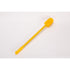 SPARTA 30 Inches Industrial Tank Brush, Yellow Pipe Brush with Handle for Commercial Kitchens, Polyester