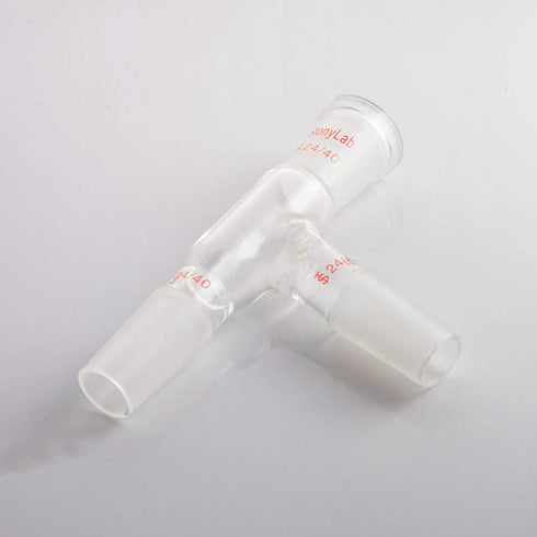 StonyLab 3 Way Distilling Adapter with 24/40 Joints for Distillation Apparatus
