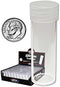 BCW Coin Tubes for Dimes, 100ct, Durable Plastic Holders for Coin Collecting Supplies