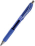 Writon 12 Pack Retractable Gel Pens, Comfort Grip, 0.7mm Fine Point, Blue Ink