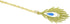 yueton Peacock Metal Bookmarks, 24K Gold Plated Brass Page Marker with Metal Pendant