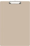 Extra Large 11x17 Clipboards, Khaki Plastic Drawing Boards with Low Profile Clip for Art Supplies and Drafting