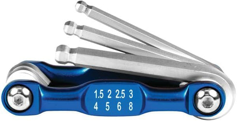 Performance Tool W80291 3-Piece Aluminum Hex and Star Key Set