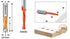 Amana Tool - 304005 Carbide Tipped Brad Pt. Boring Bit L/H 5mm Dia x 70mm Long x 10mm Sh