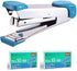 Max HD-10 Stapler Set with 2 Boxes (2000) Staples. Staple Up to 15 Sheets of Normal Paper. by MAX USA CORP.