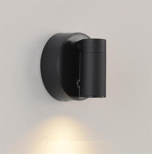 Generic Modern Black LED Wall Sconce with Touch Switch, Dimmable Up Down Wall