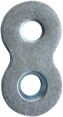 Heavy Duty Figure 8 Table Top Connector or Desk Top Fastener Clip, 20-Pack with Screws, 12 Gauge Steel