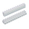 6pcs 450V 35A 12P Double Row Covered Barrier Screw Terminal Block Strip