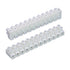 6pcs 450V 35A 12P Double Row Covered Barrier Screw Terminal Block Strip
