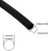 JoyTube Natural Latex Rubber Tubing, 1/4" ID x 3/8" OD 10 Feet Surgical Tubing for Home Hospital Laboratory Speargun Band Slingshot Catapult Hose Tube (Black)