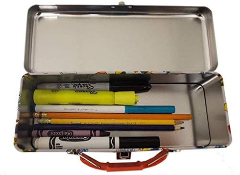 The Tin Box Company "The Child/Grogu Pencil Box, Model Number: 349407-12, Great for School Supplies
