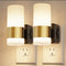 L LOHAS LED Dimmable Night Light 2 Pack, Dusk to Dawn Sensor,