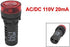 uxcell AC/DC 110V 20 mA Equipment Alarm Signal Indicator Light Flash Buzzer