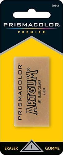 Sanford Design Art Gum Eraser - Non-Toxic Artwork Eraser - 1 Pack - Brown, 3 Packs