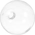 Glass Globe Lampshade 180mm Threaded Pendant Lamp Shade Glass Light Bulb Cover