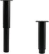 6.42 Inch 10.63 Inch 4 KUMGROT Table Height Extender, Adjustable To Metal Support Legs, Carbon Steel Furniture Leg