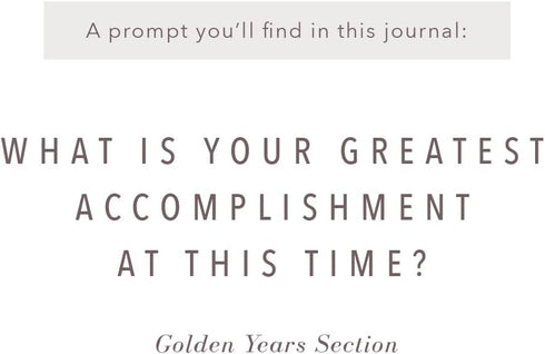 Promptly Journals My Autobiography: From Birth to Golden Years, Navy Blue Linen, Prompted Life Story Journal