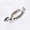HNIGLLEEHN 1pc 304 Stainless Steel Tri Clamp with Wing Nut - Sanitary Pipe