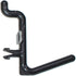 JSP Manufacturing Plastic L Style Peg Board Hook Kit, Garage Tool and Craft Storage Organizer (200, Black)