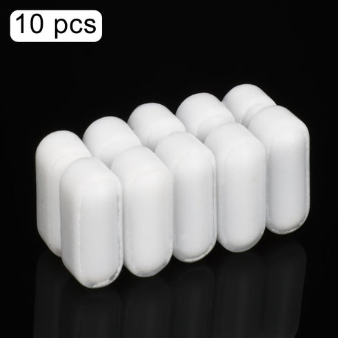 stonylab 10-Pack Stir Bar Set, 10 mm PTFE-Coated Magnetic Stirring Bars for Stirrers, 10 PK