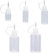 Kopida 5PCS Refillable Bottles, Needle Tip Squeezable Liquid Bottle, 5/10/20/30/50ml Empty Dropper Bottles