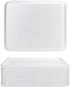 Hygloss White Foam Trays 9 x 11-Inch - Pack of 10 -