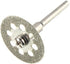 Diamond Burr Set for Rotary Tool, Grinding Carving Notching Bur Bit for Stone, Tile, Glass Jewelry