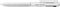 Pentel BXAW375W Calme Multi-Functional Ballpoint Pen, 0.7 & Sharp 0.5, Grayish White, 10 Pieces