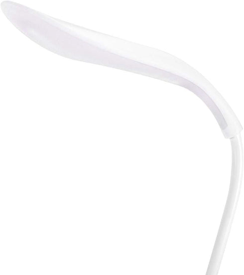 USB Charging Table Lamp with Flexible Neck, 3 Levels Dimmable LED Desk Light with Touch Switch for Night Reading