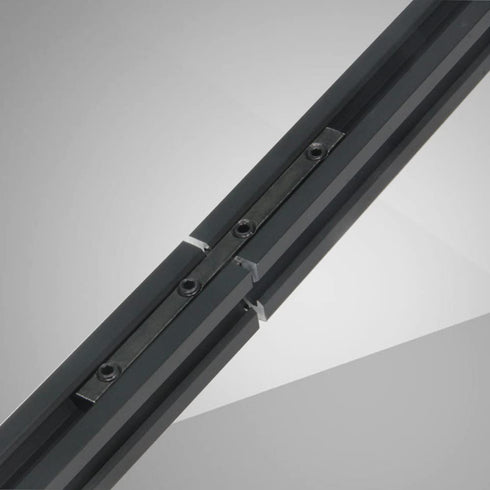 Straight Line Connector 3.9" Joint Bracket with M5 Screw for 0.24" Slot 2020 Series Aluminum Extrusion Profile,