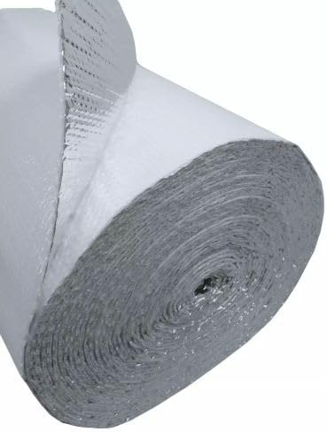Trade Winds 48" 10' 40SQFT R8 Chicken Coop Insulation x Double Bubble White Reflective Foil