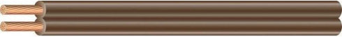 10 ft. 18/2 Brown Stranded CU SPT-1 Lamp Wire
