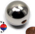 CMS 1.26" N42 Magnetics Neodymium Sphere Magnet - Super Strong Rare Earth Ball Magnet, Large High-Powered Shining