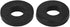 uxcell M2 x 5mm x 1mm Nylon Flat Insulating Washers, Gaskets, Spacers Fastener for Faucet Pipe Water Hose, Black, 200PCS