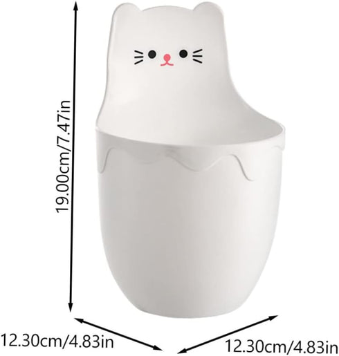 NUOBESTY Hanging Desktop Decorative Box Wall-mounted Storage Bin Organizer for Boys and Girls Students Desk Side Box Pp