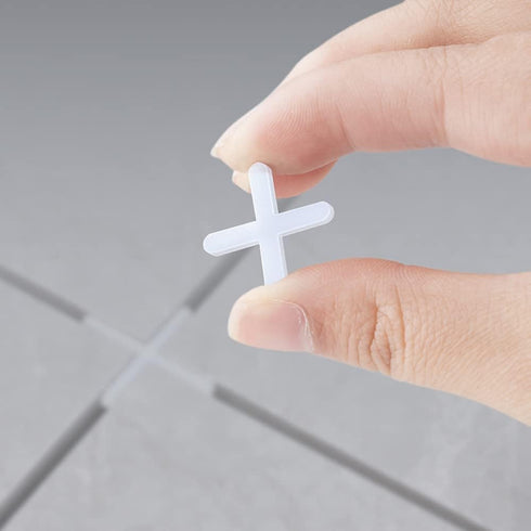 2000 Pack Tile Spacers 1/12'' 2mm Gaps, Ceramic Wall Floor Tile Spacer for Tiling Positioning Clip