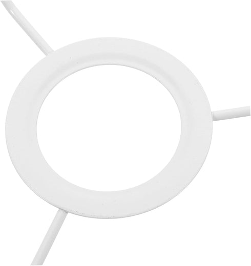 LIFKOME 1Pair DIY Vintage Lamp Shade Frame Socket Adapter Ring Construction Suitable for Table Floor Lamps Easy