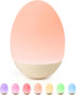 Egg Night Light for Nursery: Baby Night Lights Tap Lamp Stepless Dimming