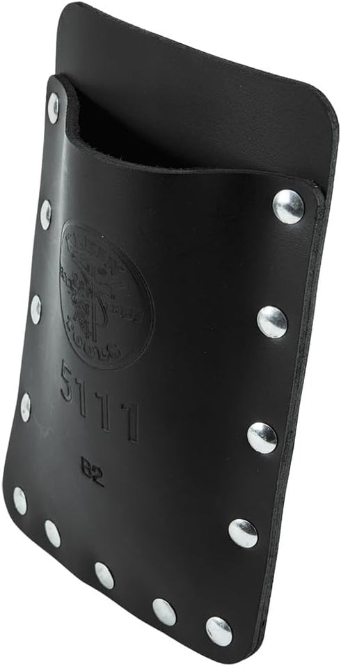 Klein Tools Single-Pocket Tool Pouch - Leather Construction, Great for Small Tools