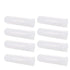 Othmro 50pcs Plastic Lab Centrifuge Tubes, 50ml Vial Test Tube Sample Storage Container, Round Bottom with Plug-in Cap