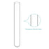 Stonylab Glass Test Tubes: Transparent Borosilicate Glass Round Bottom Test Tubes, 20 mm Diameter, 150 mm Length,