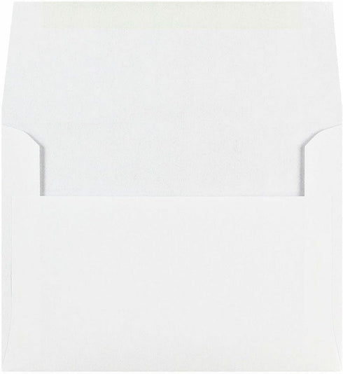 LUXPaper A6 Invitation Envelopes | 70lb. Text | Bright White | 4 3/4" x 6 1/2" | 250 Qty