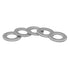 Beduan 1/4" ID x 1/2" OD Flat Washer, Stainless Steel 304, Plain Finish, Pack of 110