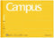 KOKUYO Campus Composition Notebook, Half Size Junior, B 7mm Dotted Rule, 30 Sheets, Yellow
