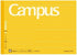 KOKUYO Campus Composition Notebook, Half Size Junior, B 7mm Dotted Rule, 30 Sheets, Yellow
