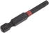 T25 Impact Rated Torx Bit, 1/4" Hex Shank, 2" Length Magnetic Security Star Screwdriver
