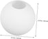 Ipetboom 80mm Bulb White Frosted round Glass Globe Lamp Shade Replacement for Wall Sconce and Ceiling Fan Light Covers