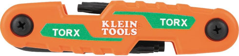 Cmpct Folding Hex Key Set, 8-Key Torx Sizes for Various Applications
