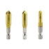 Countersink Drill Bit Set, 3 Pcs 5 Flute Counter Sinker Drill Bits for Wood Metal Quick Change